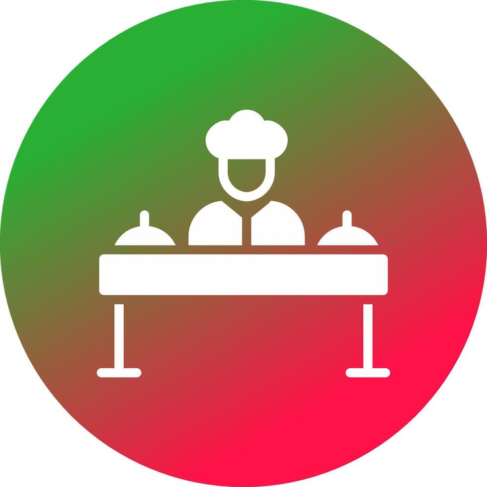 diseño de icono creativo de chef vector