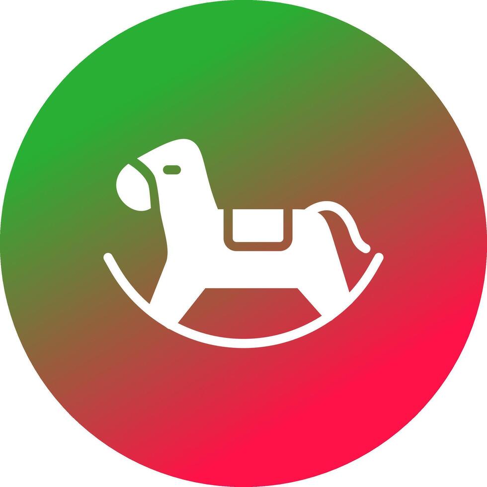 Toy Horse Creative Icon Design vector