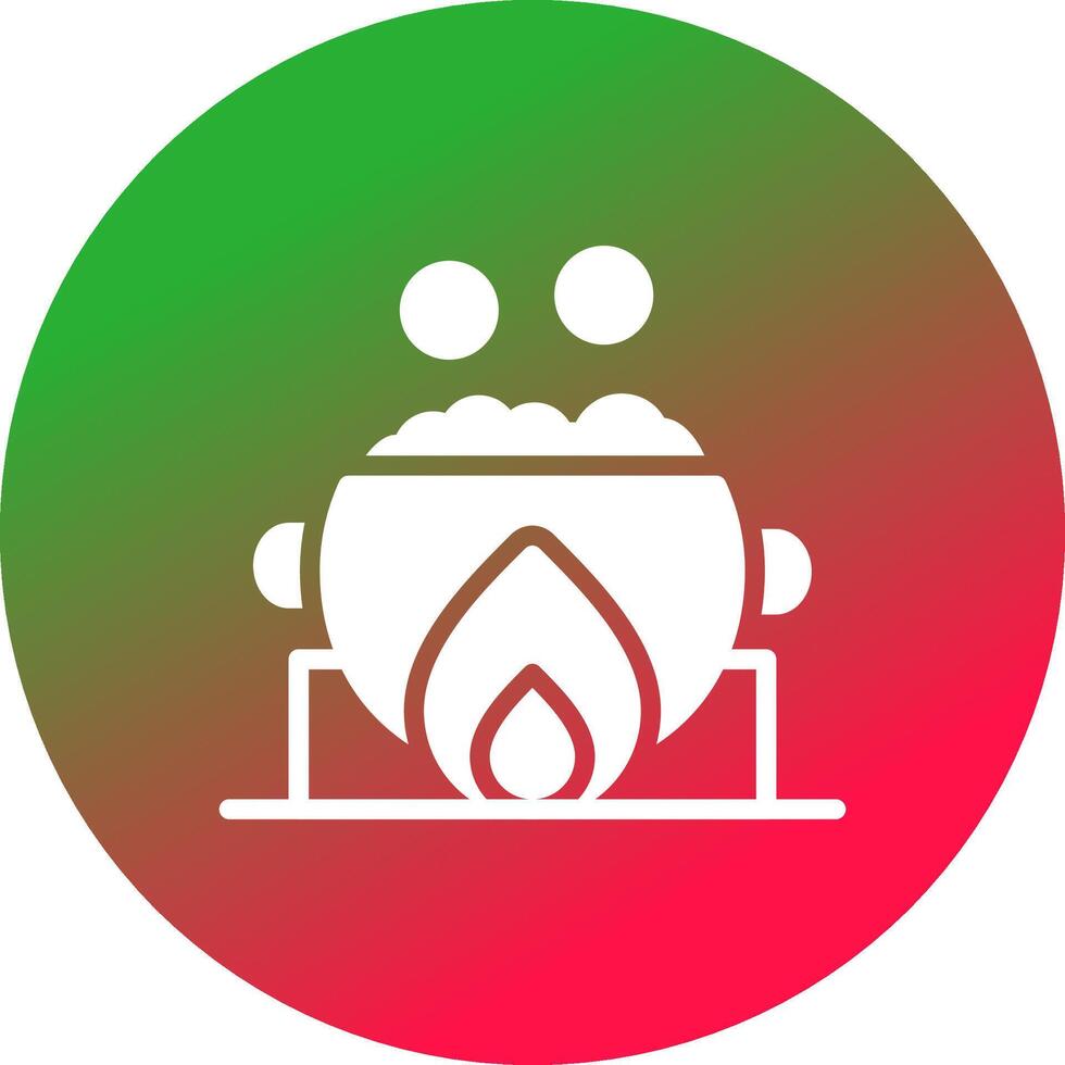 Cauldron Creative Icon Design vector