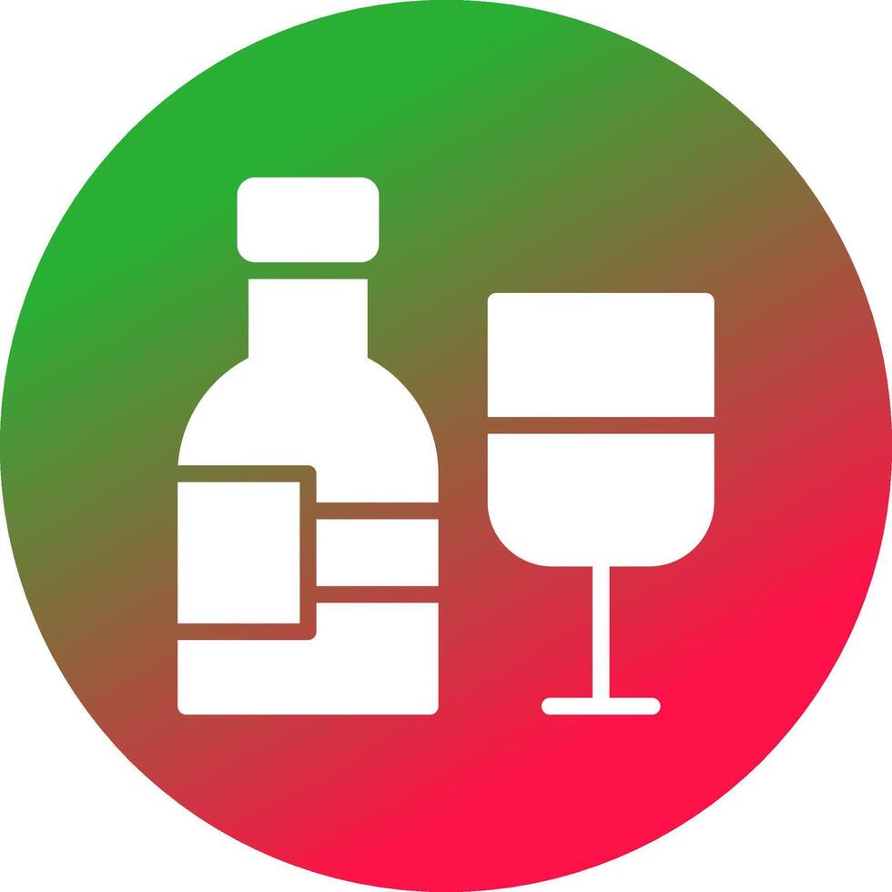 Wine Creative Icon Design vector