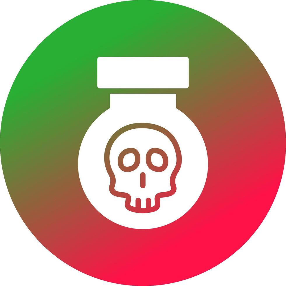 Poison Creative Icon Design vector