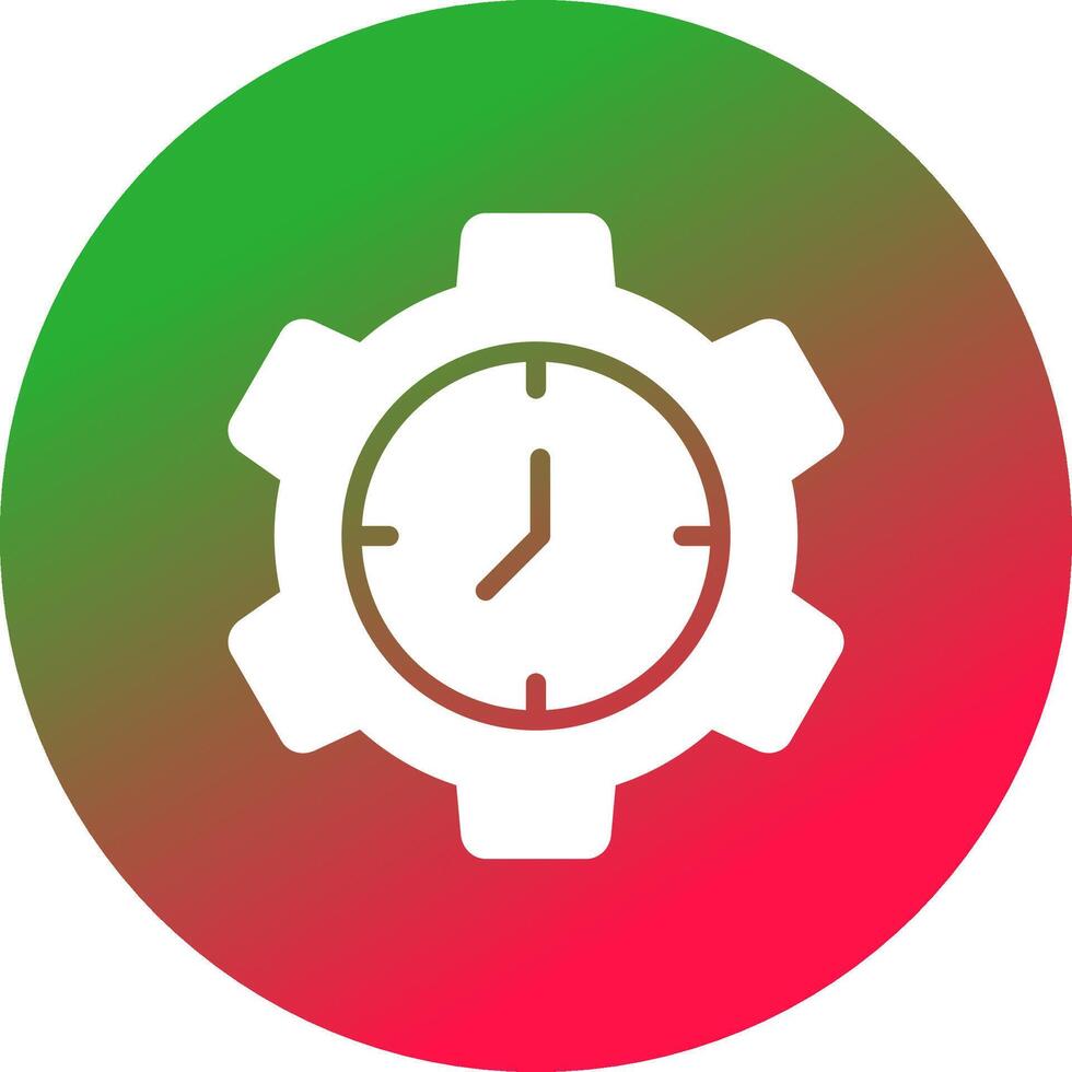 Time Management Creative Icon Design vector