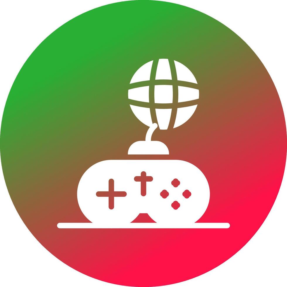 Online Games Creative Icon Design vector