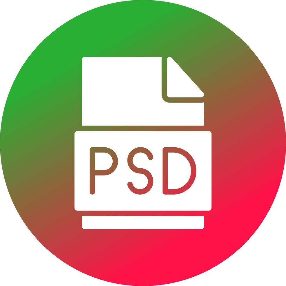 diseño de icono creativo de archivo psd vector