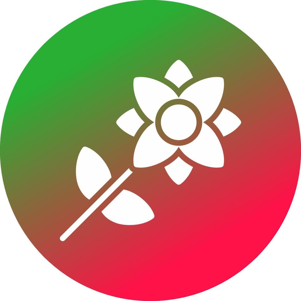 diseño de icono creativo de flor vector