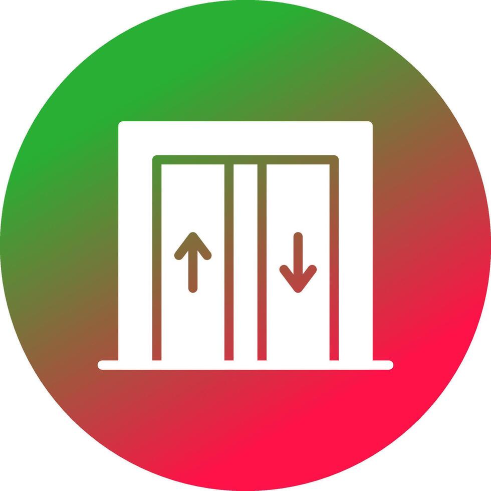 Elevator Creative Icon Design vector