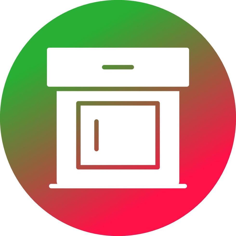 Cabinet Creative Icon Design vector