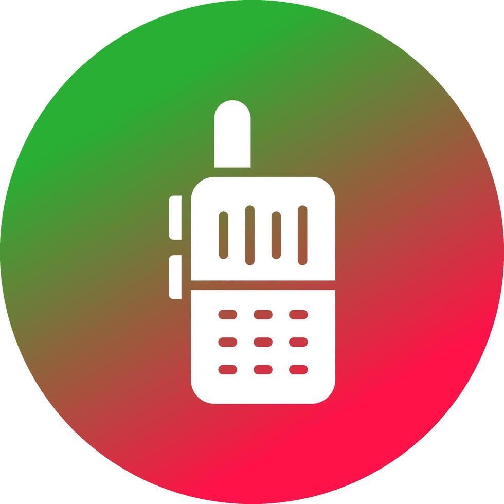 Walkie Talkies Creative Icon Design vector