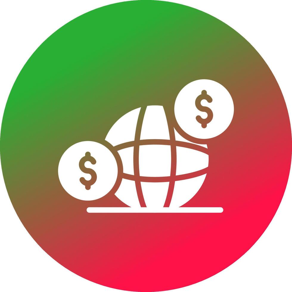 Offshore Banking Creative Icon Design vector