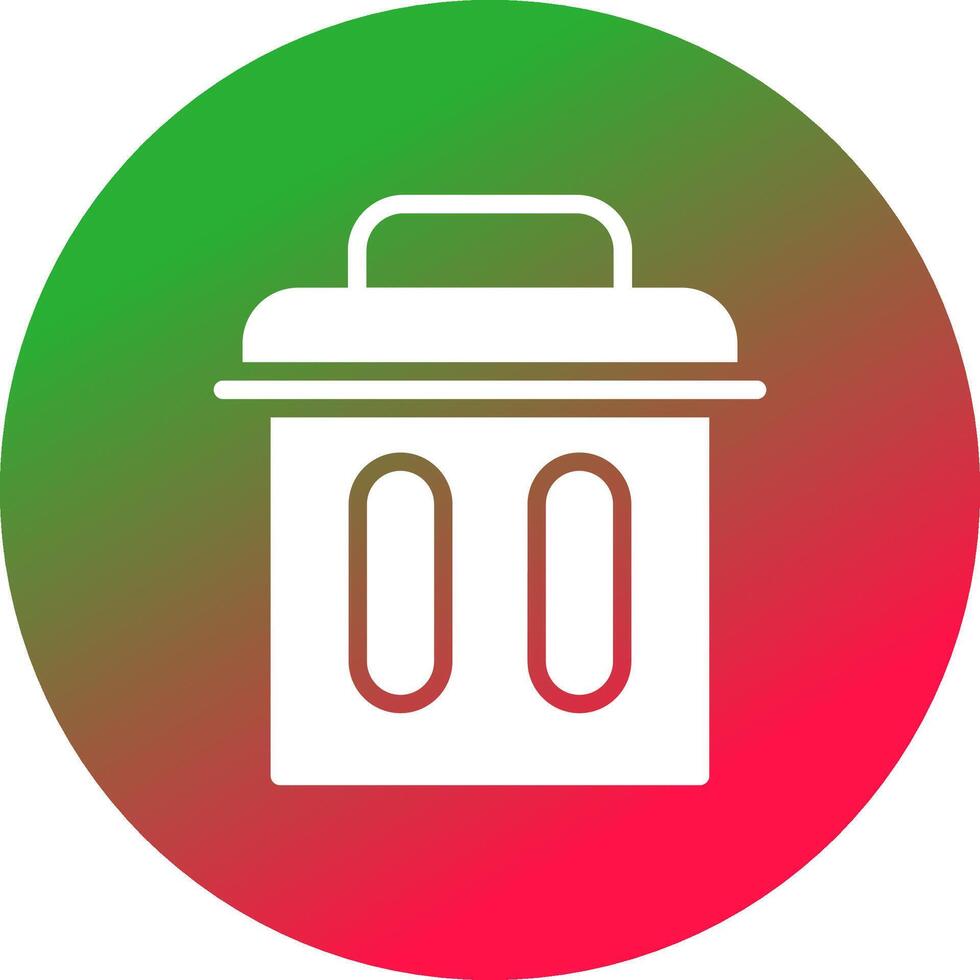 Delete Creative Icon Design vector