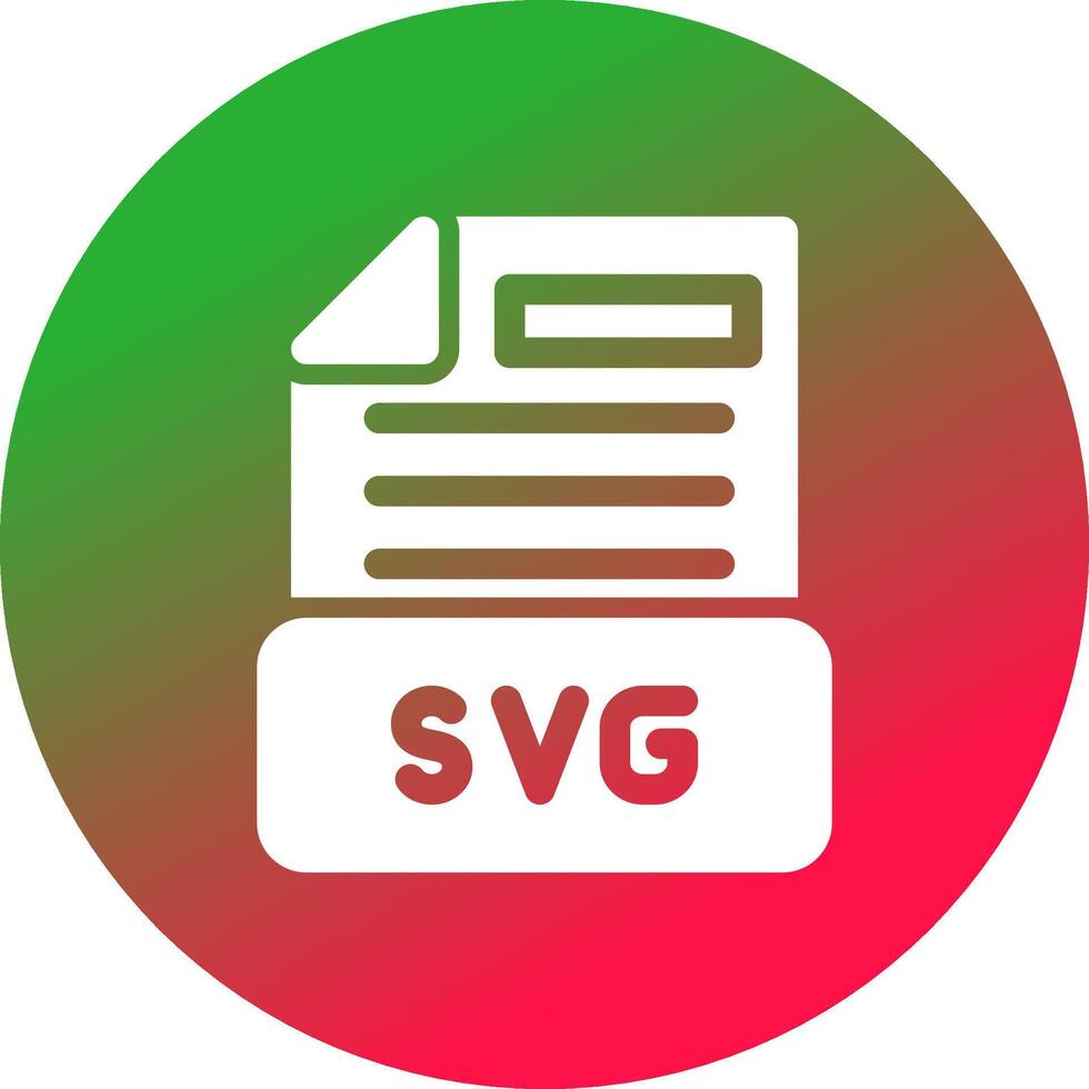 Svg File Creative Icon Design vector