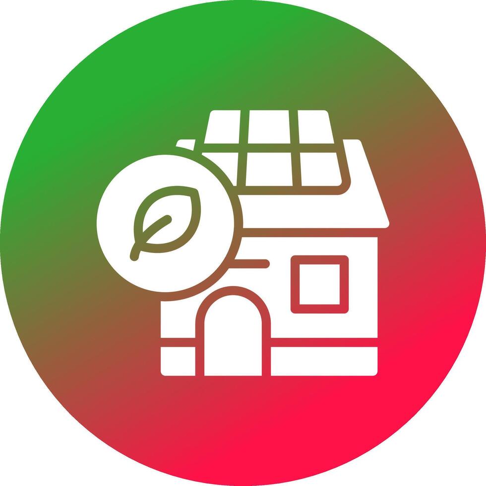 Eco Home Creative Icon Design vector