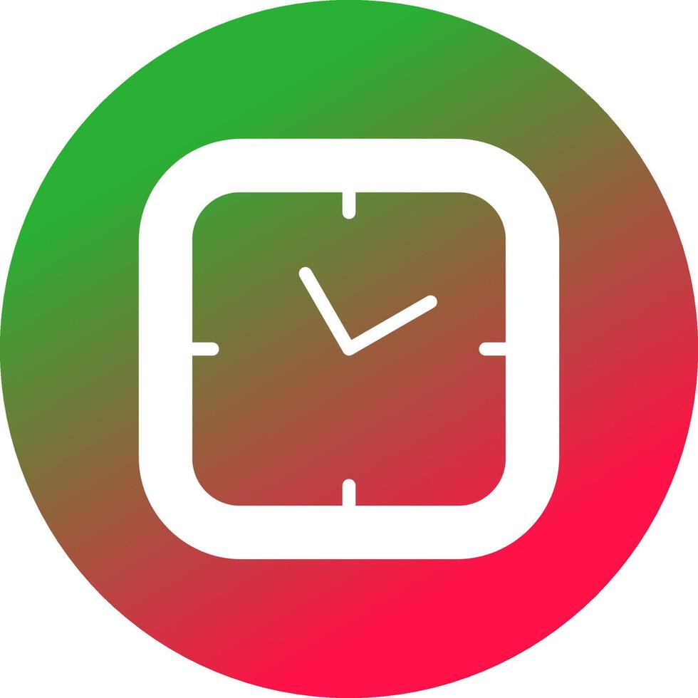 Clock Creative Icon Design vector