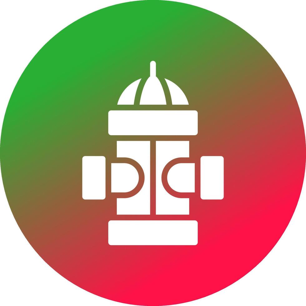 Hydrant Creative Icon Design vector
