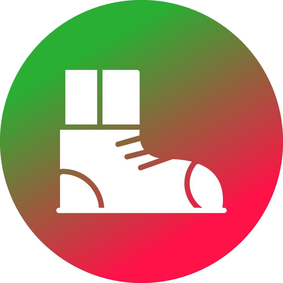 diseño de icono creativo de botas vector