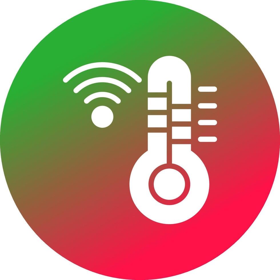 Thermostat Creative Icon Design vector