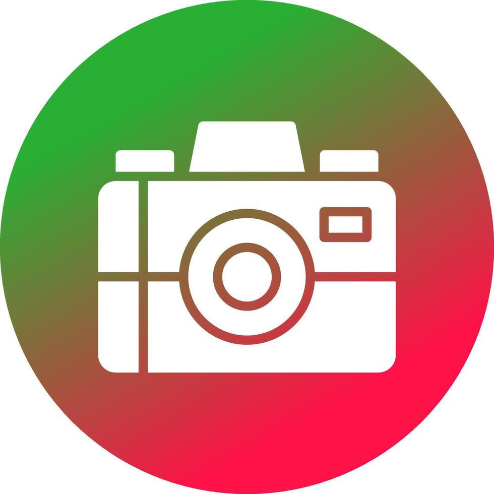 Camera Creative Icon Design vector