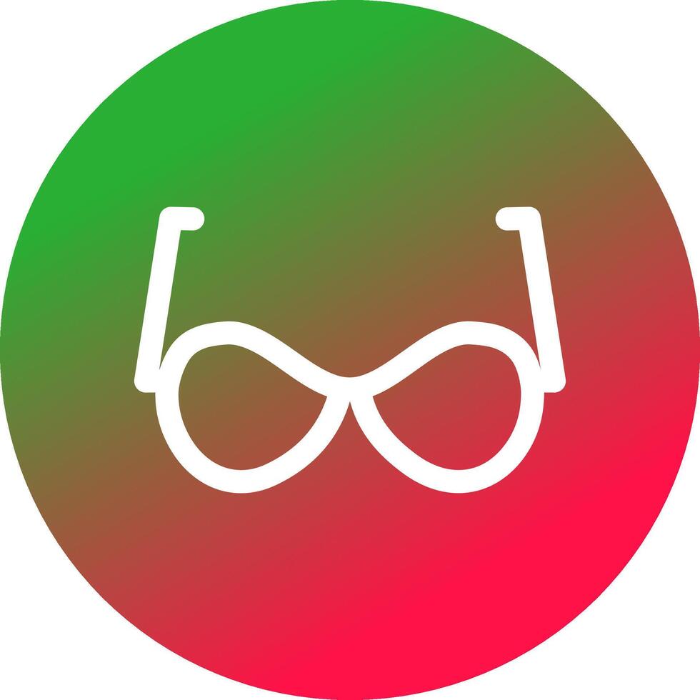 Sunglasses Creative Icon Design vector