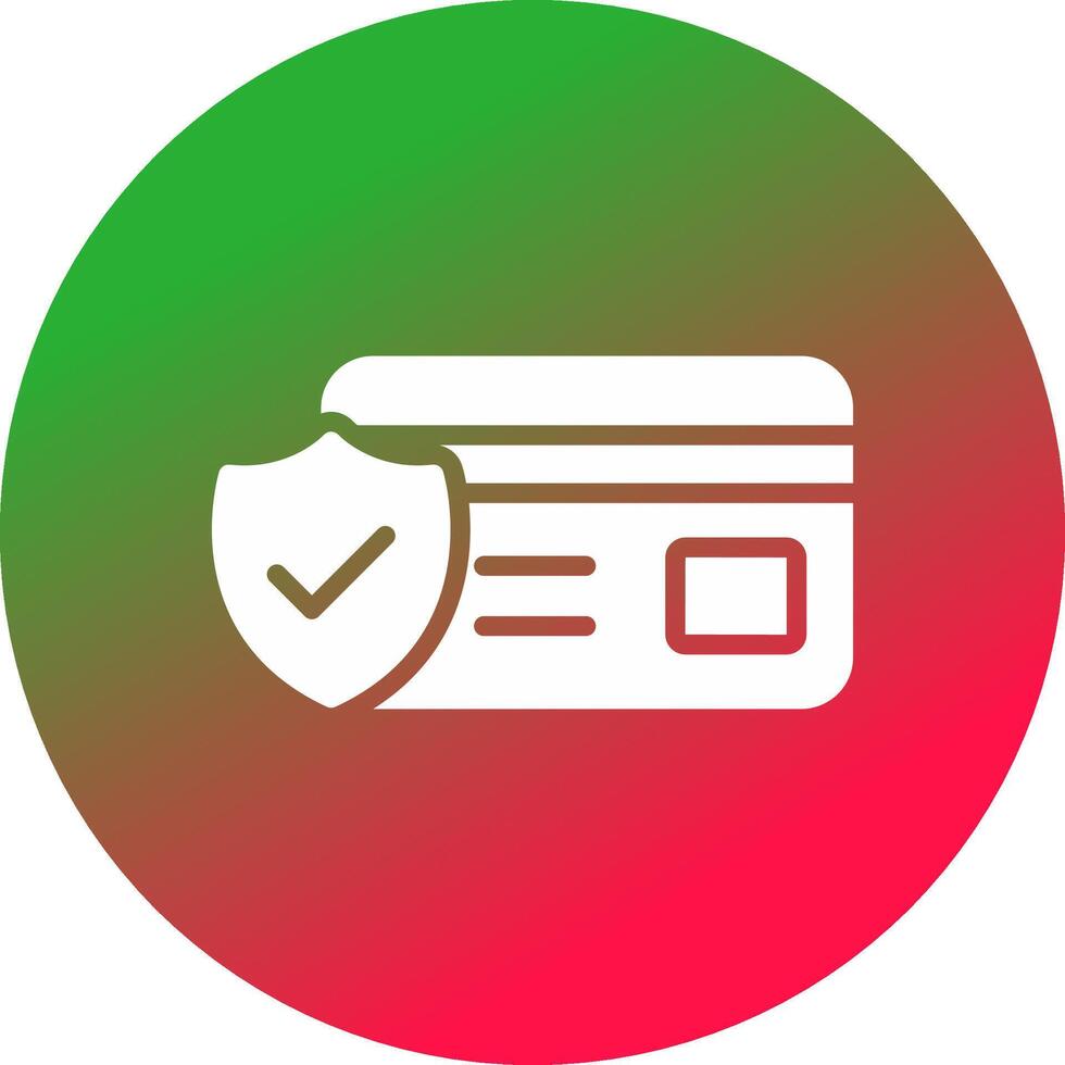 Payment Security Creative Icon Design vector