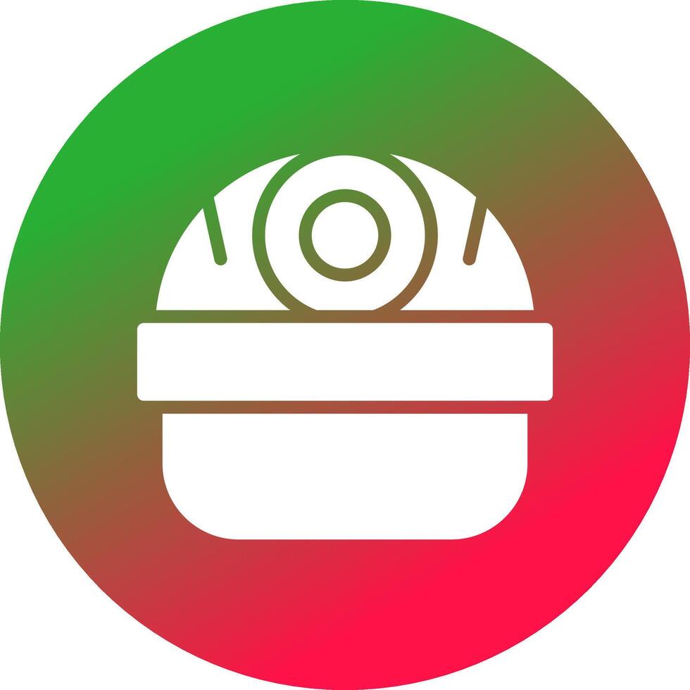 Helmet Creative Icon Design vector