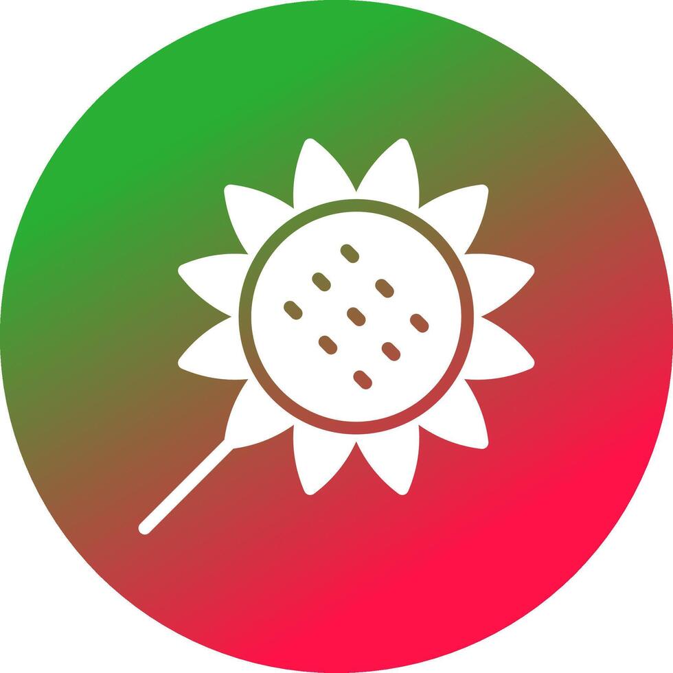 Sunflower Creative Icon Design vector