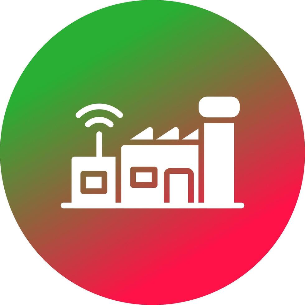 Smart Industry Creative Icon Design vector