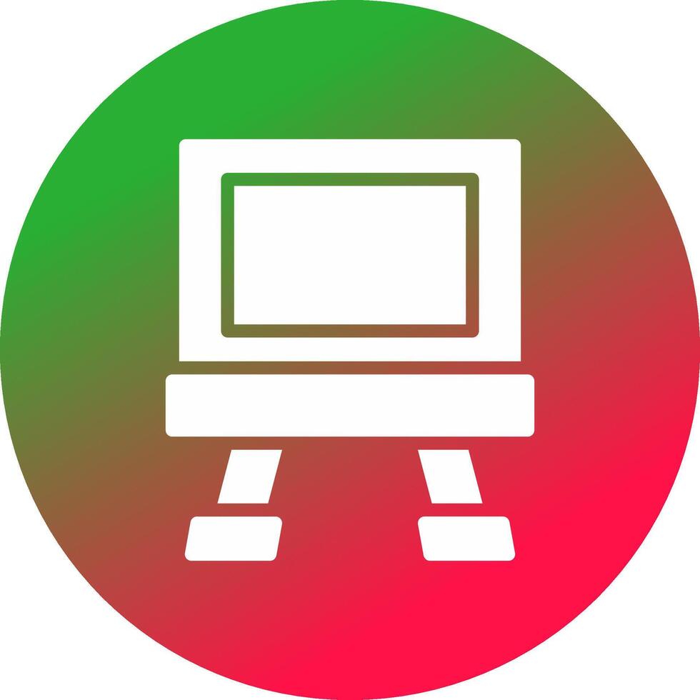 Canvas Creative Icon Design vector