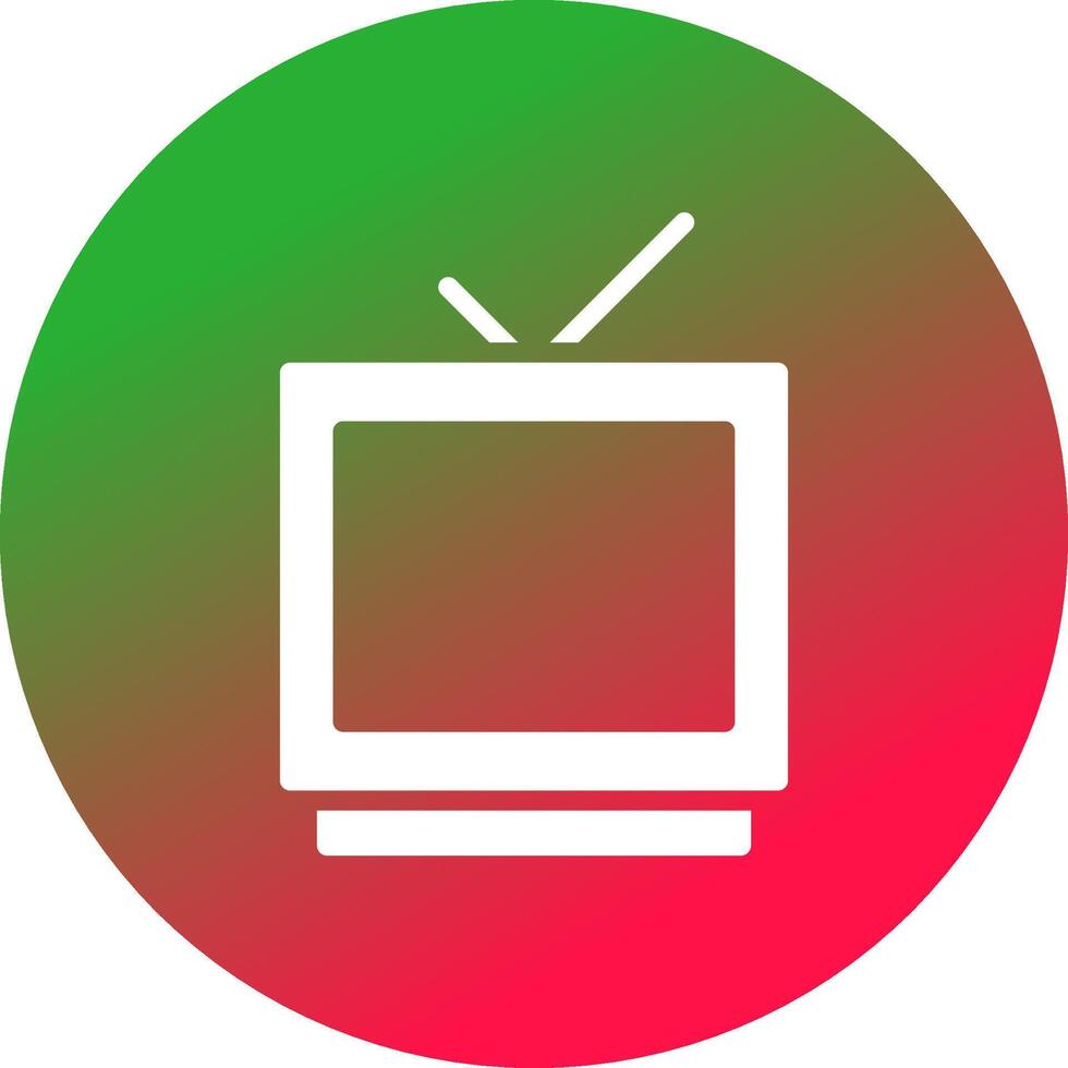 diseño de icono creativo de televisión vector