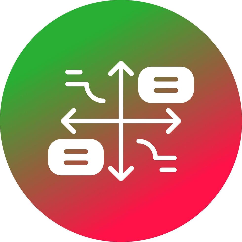 Grid Matrix Creative Icon Design vector
