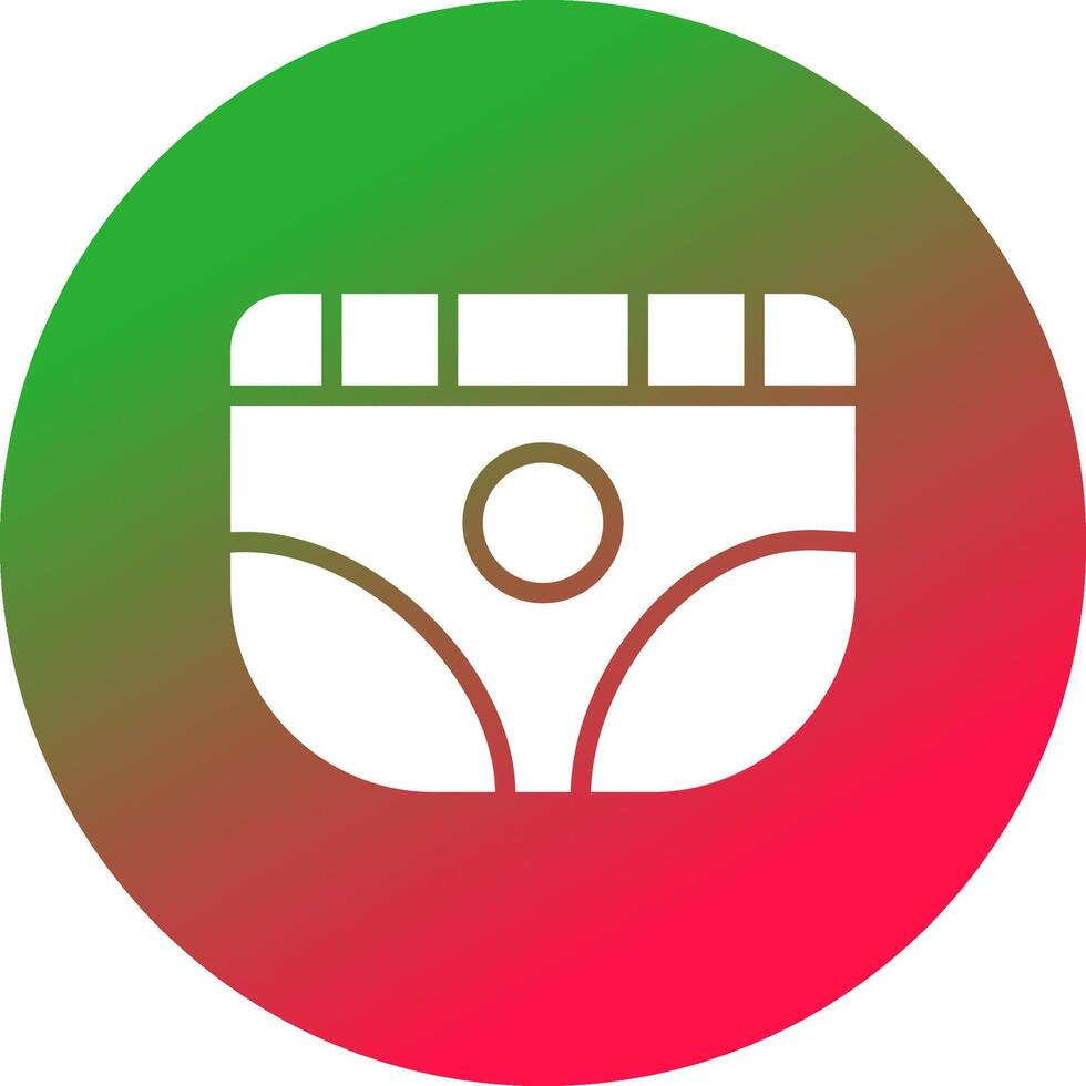 Diaper Creative Icon Design vector