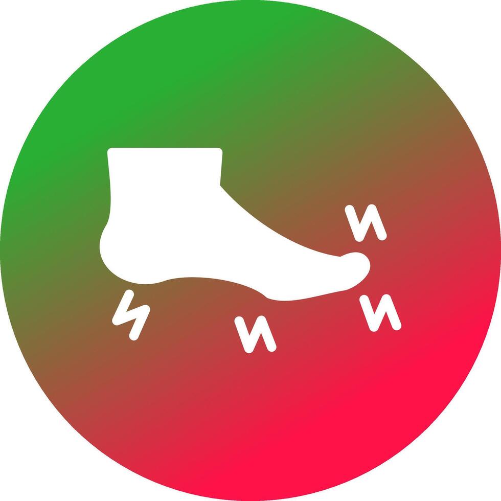 Foot Creative Icon Design vector