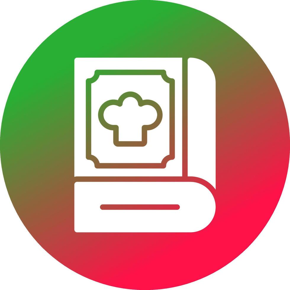 Cook Book Creative Icon Design vector