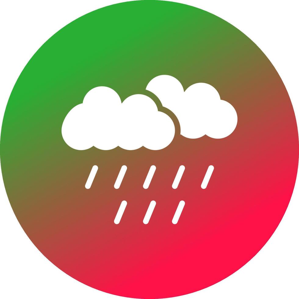 Rainy Day Creative Icon Design vector