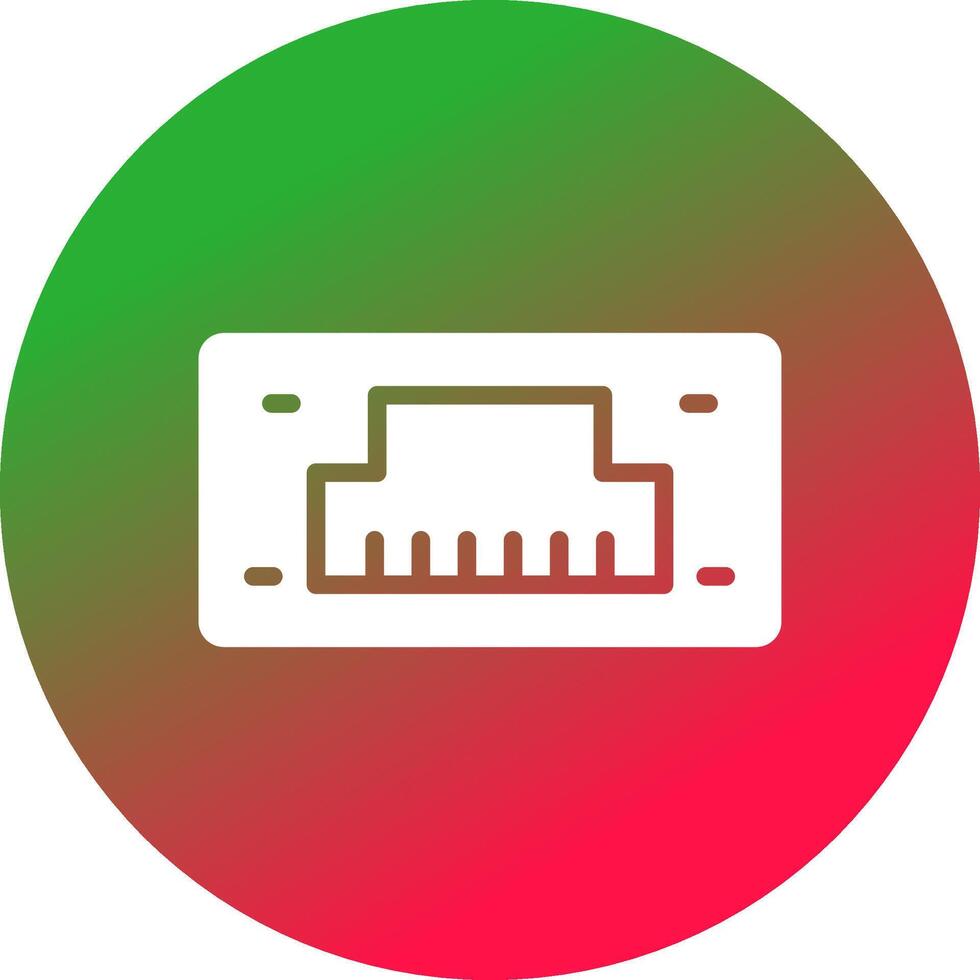 diseño de icono creativo hdmi vector