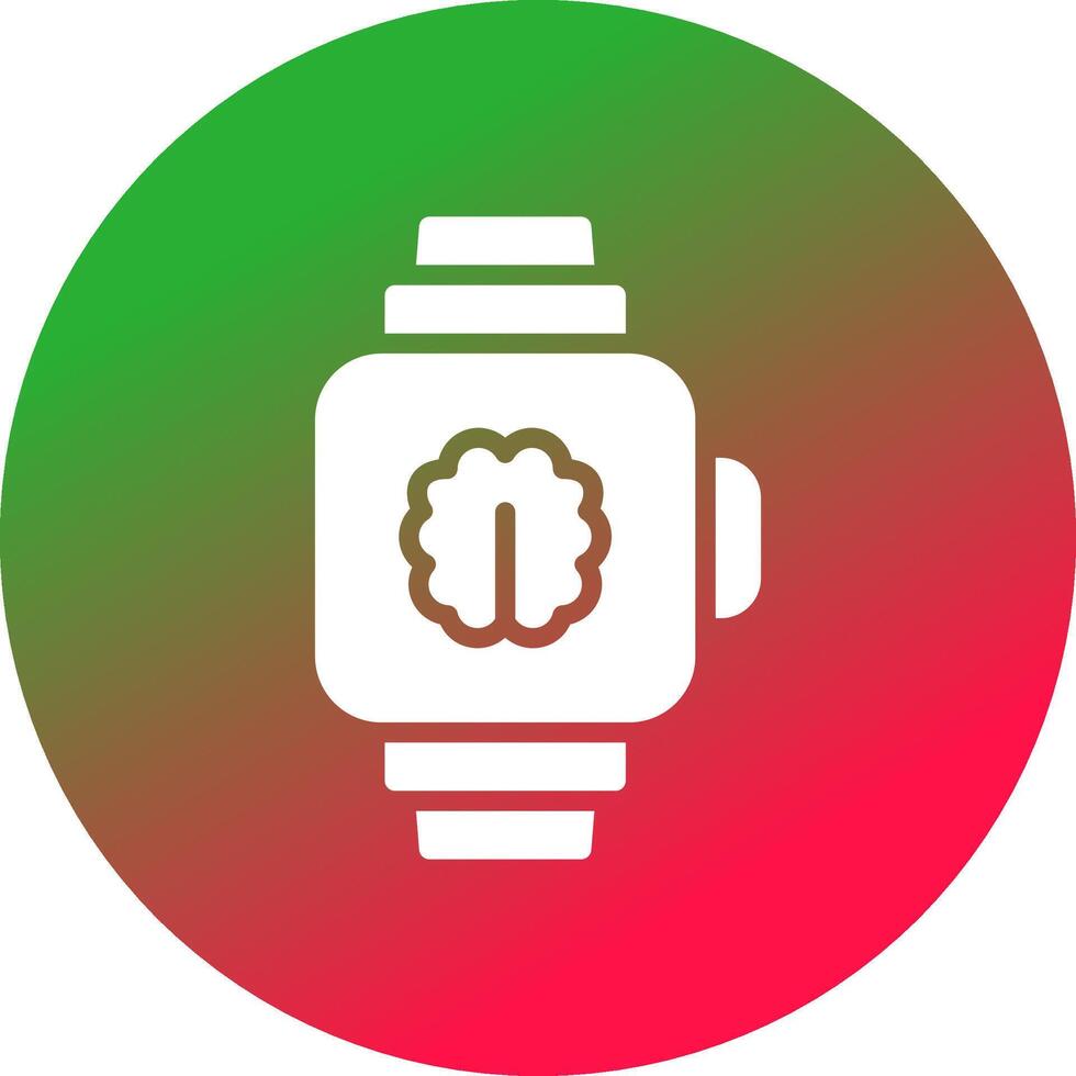 inteligente reloj creativo icono diseño vector