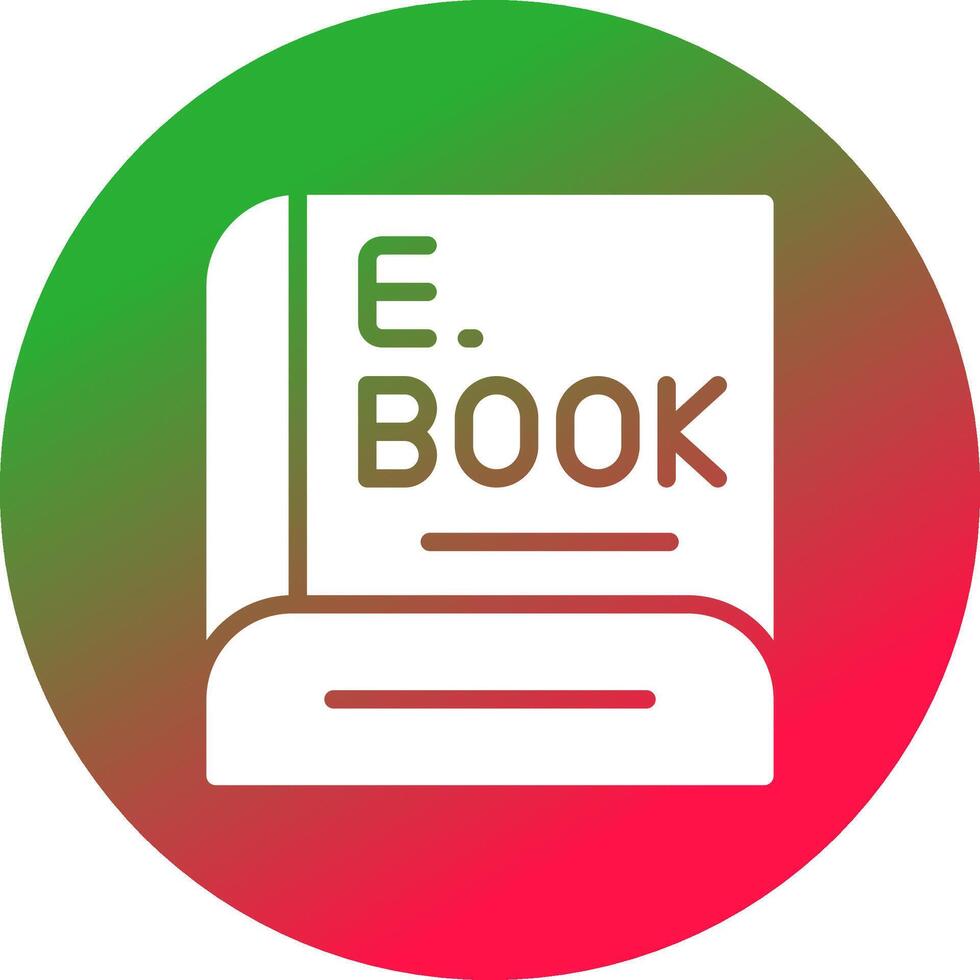 Ebook Creative Icon Design vector