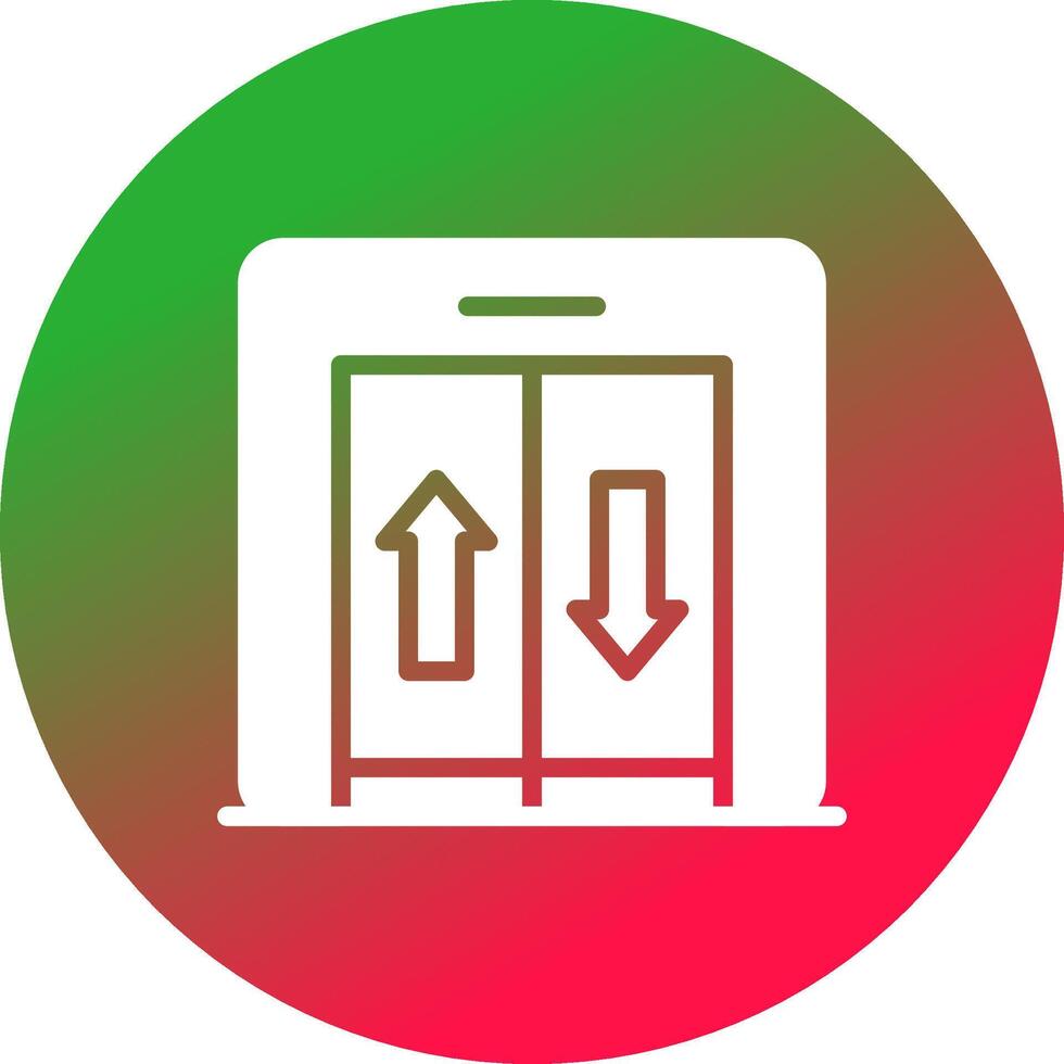 Elevator Creative Icon Design vector