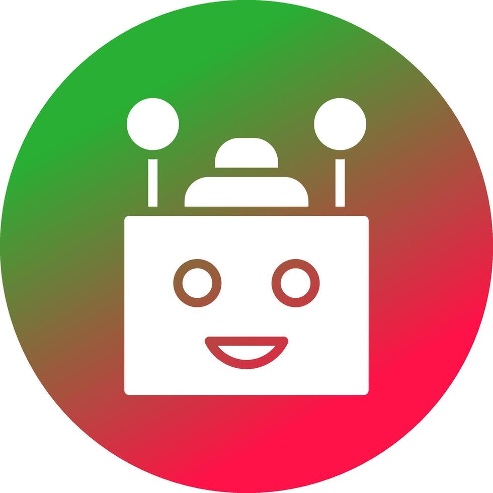 Chatbot Creative Icon Design vector