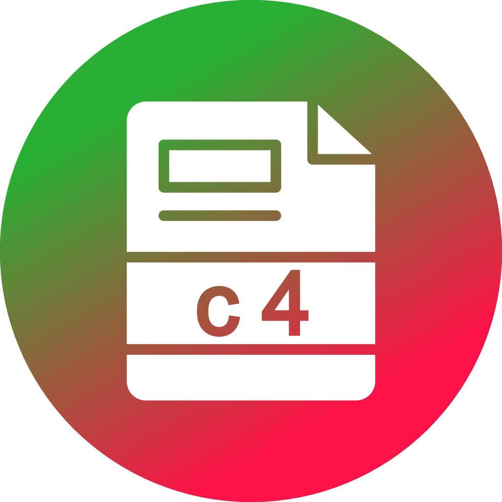 c4 Creative Icon Design vector