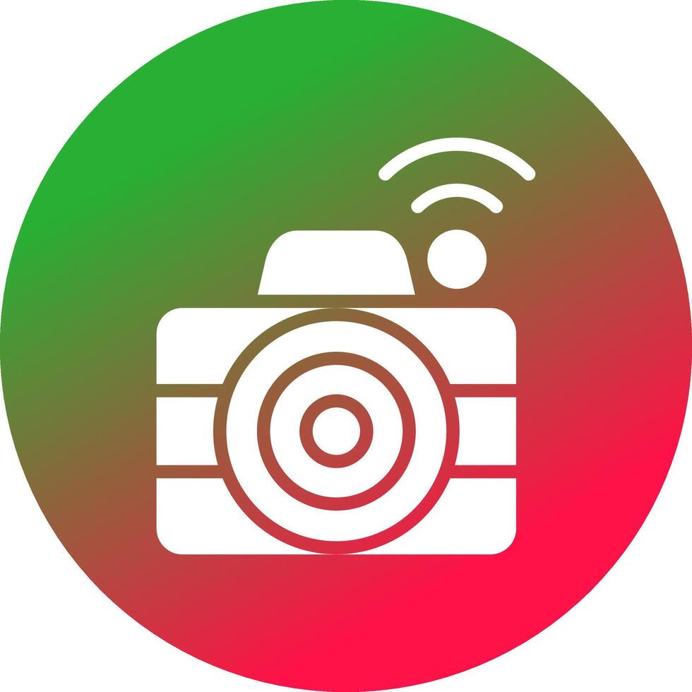 Smart Camera Creative Icon Design vector