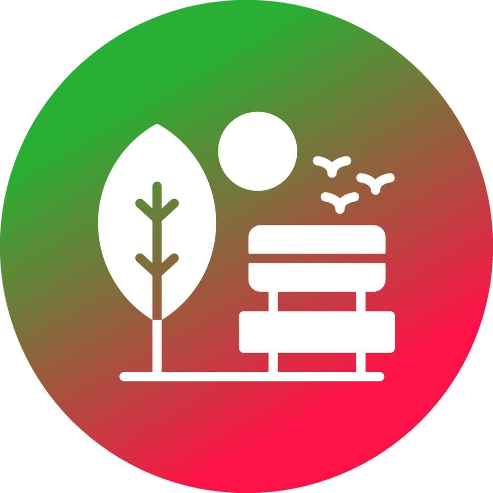 Park Creative Icon Design vector