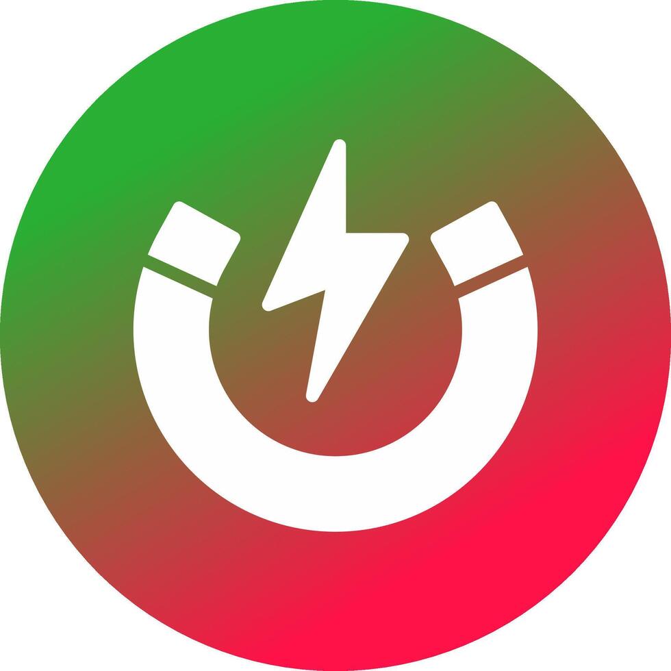 Magnet Creative Icon Design vector