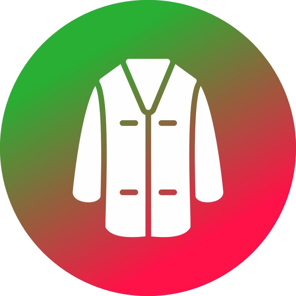 Lab Coat Creative Icon Design vector