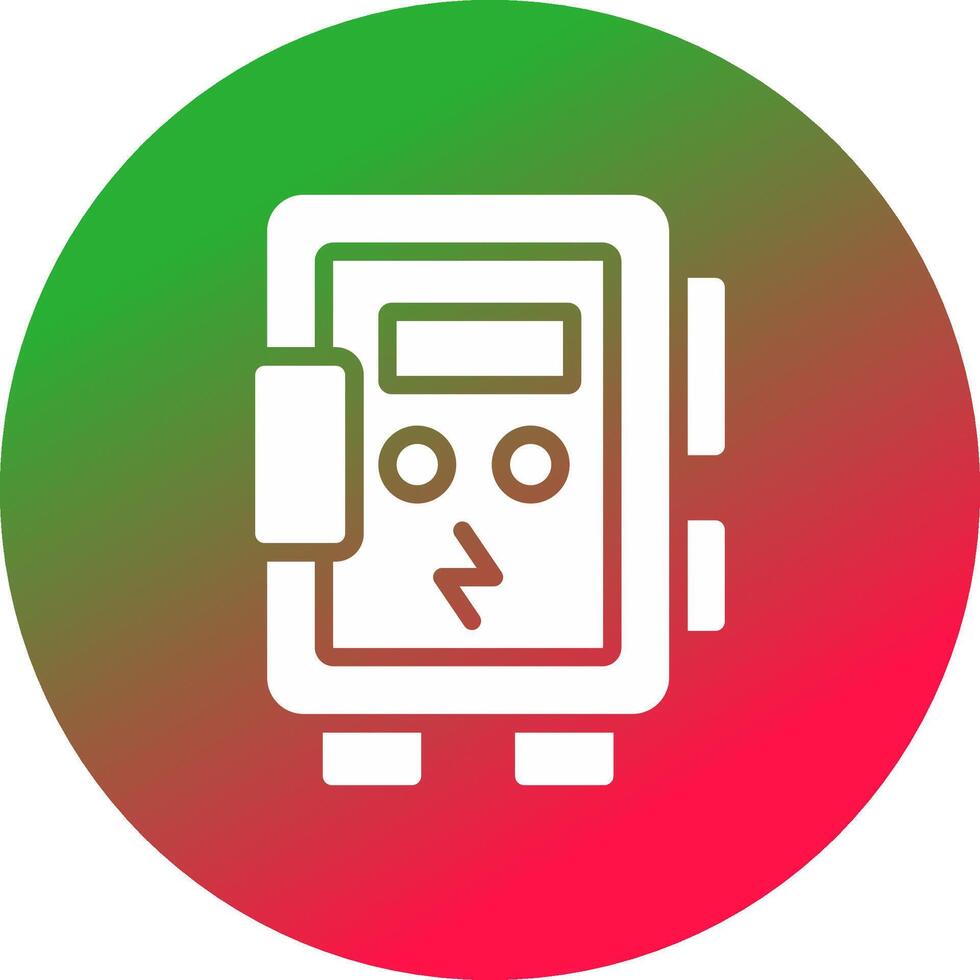 Fuse Box Creative Icon Design vector
