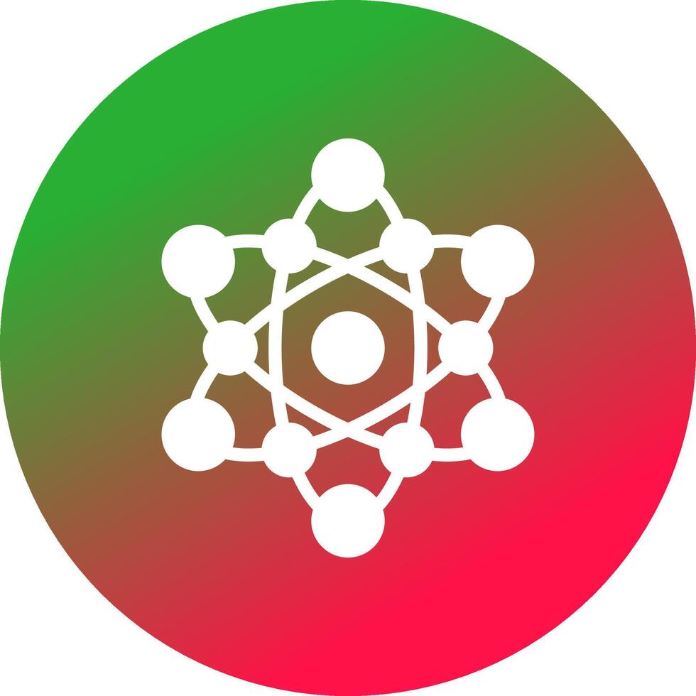 Atom Creative Icon Design vector
