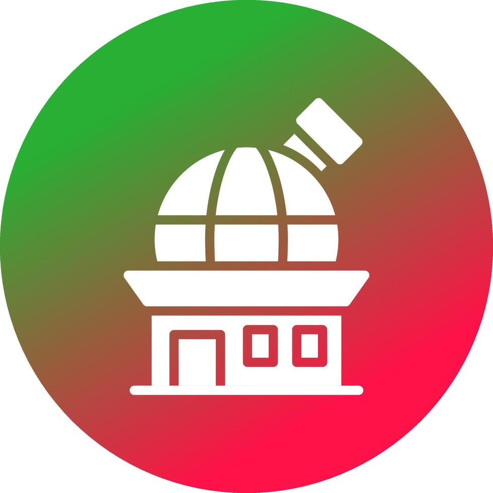 Observatory Creative Icon Design vector