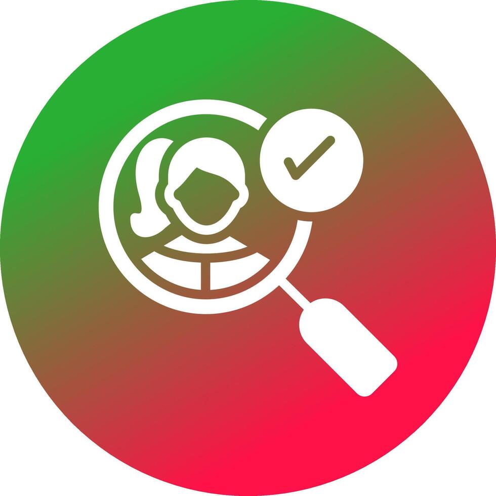 Customer Discovery Creative Icon Design vector