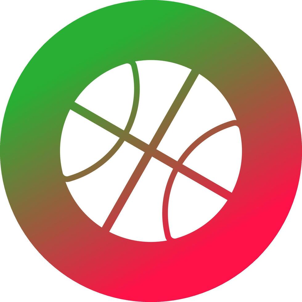 Basketball Creative Icon Design vector