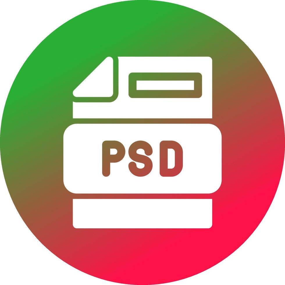 diseño de icono creativo de archivo psd vector