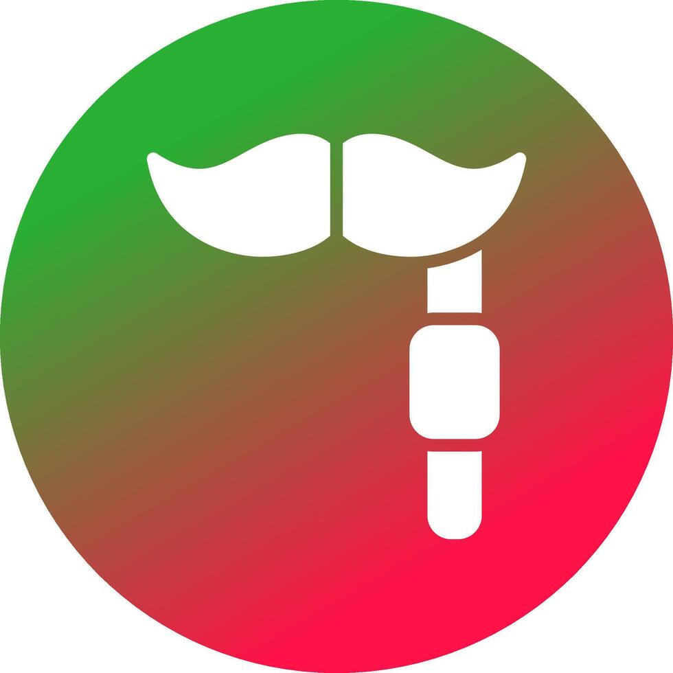 Moustache Creative Icon Design vector